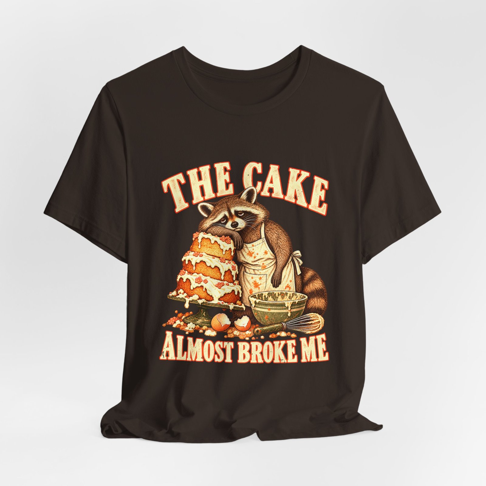 Raccoon Baker Cake Decorating Humor - Image 4