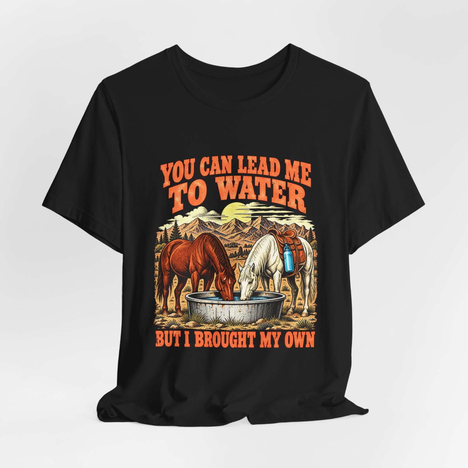 Horses Their with Own and Water Hydration Humor - Image 8