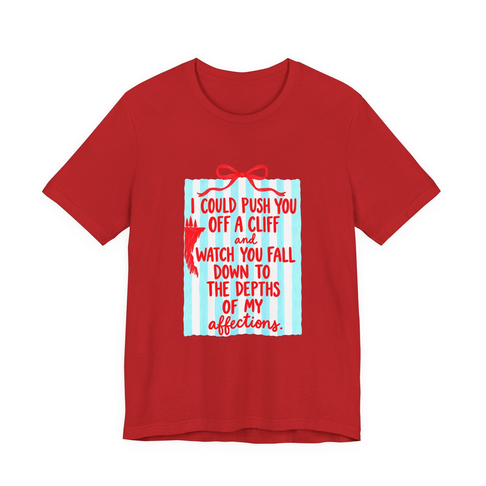 Sarcastic Cliff Romance Illustration - Image 45