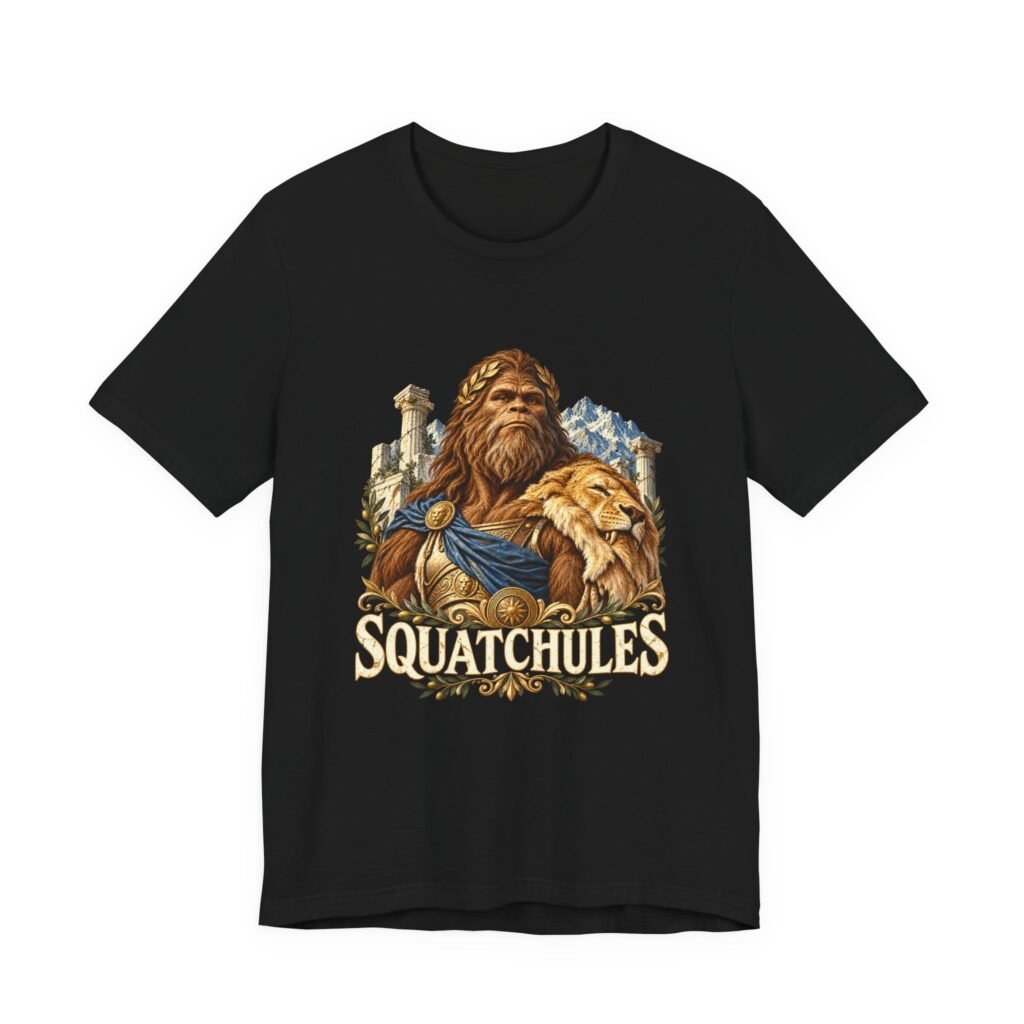 Squatchules Sasquatch Greek Mythology Pun