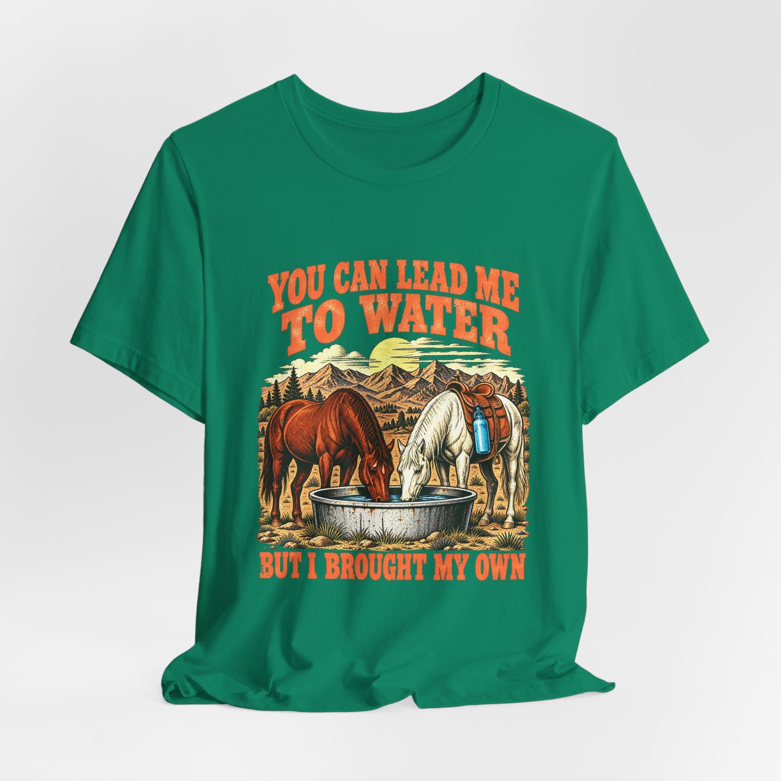 Horses Their with Own and Water Hydration Humor - Image 16