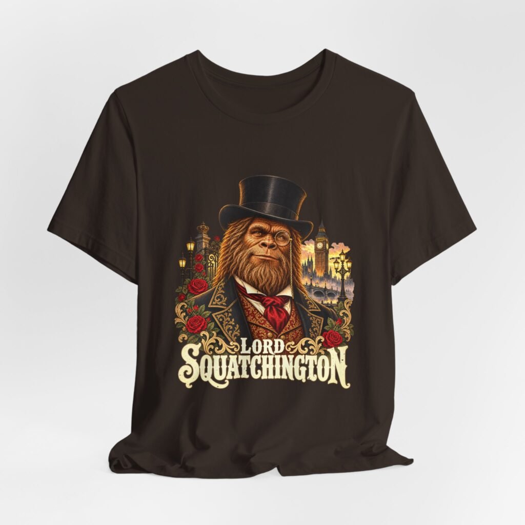 Lord Squatchington Sasquatch Pun Design