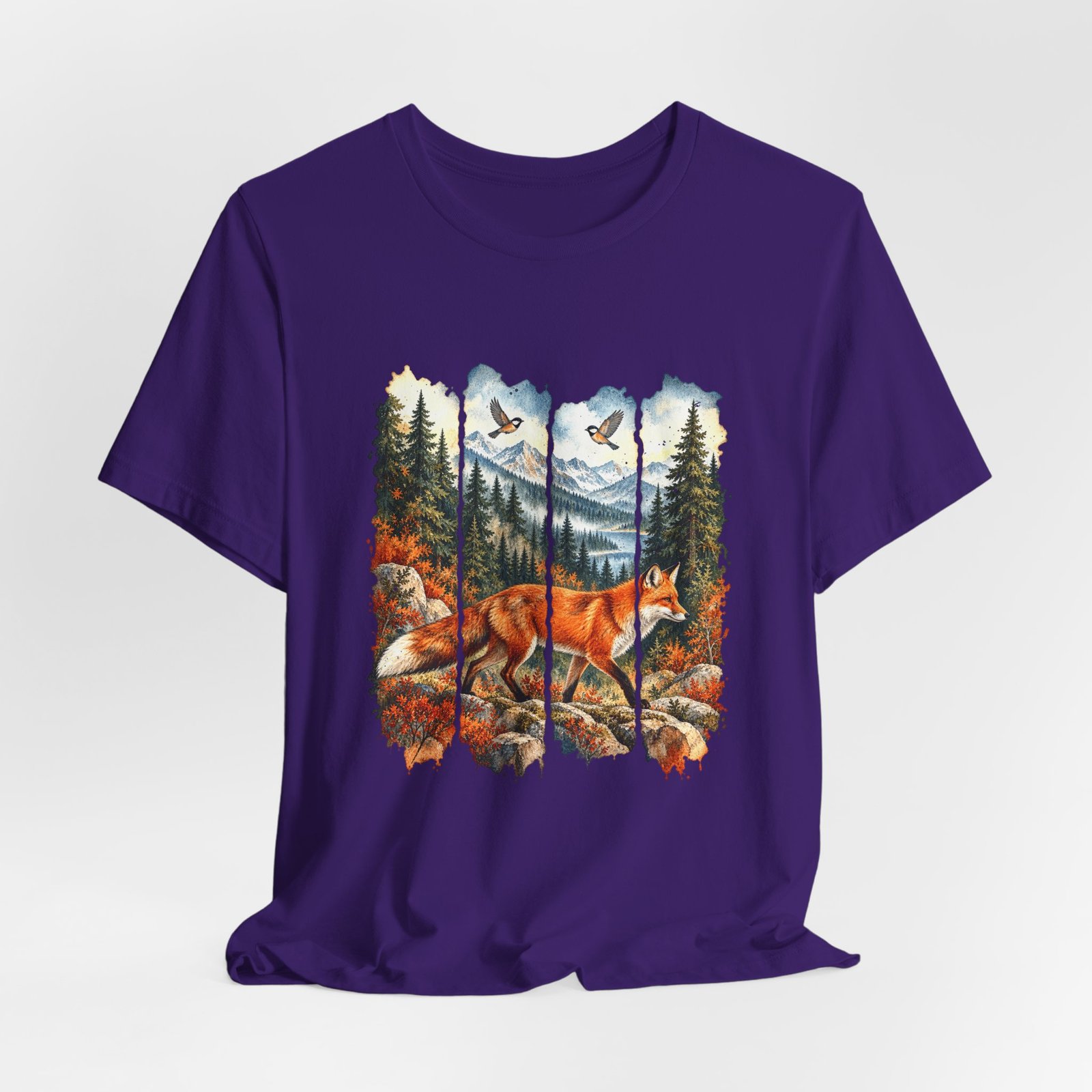 Autumn Fox in a Mountain Forest - Image 28