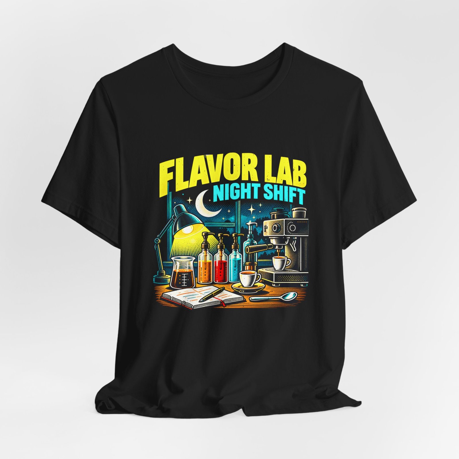 Flavor Lab Coffee Experiment Graphic Tee - Image 8