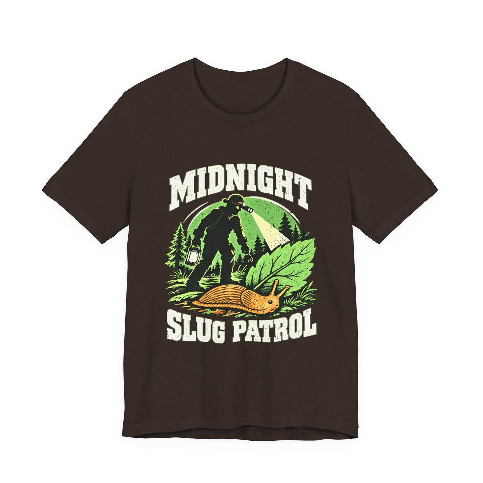 Midnight Slug Patrol Gardening Humor
