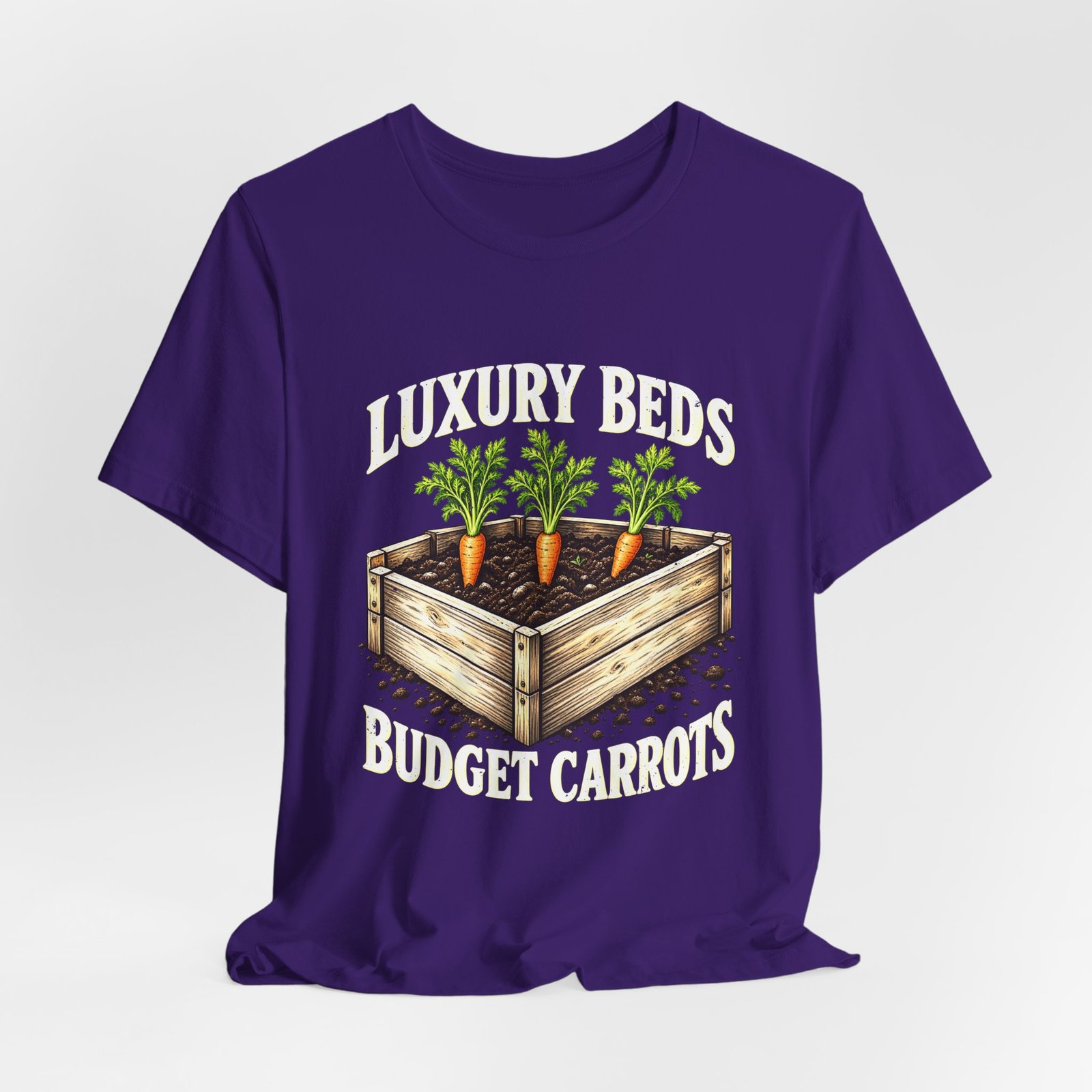 Luxury Beds Budget Carrots Gardening Humor - Image 28