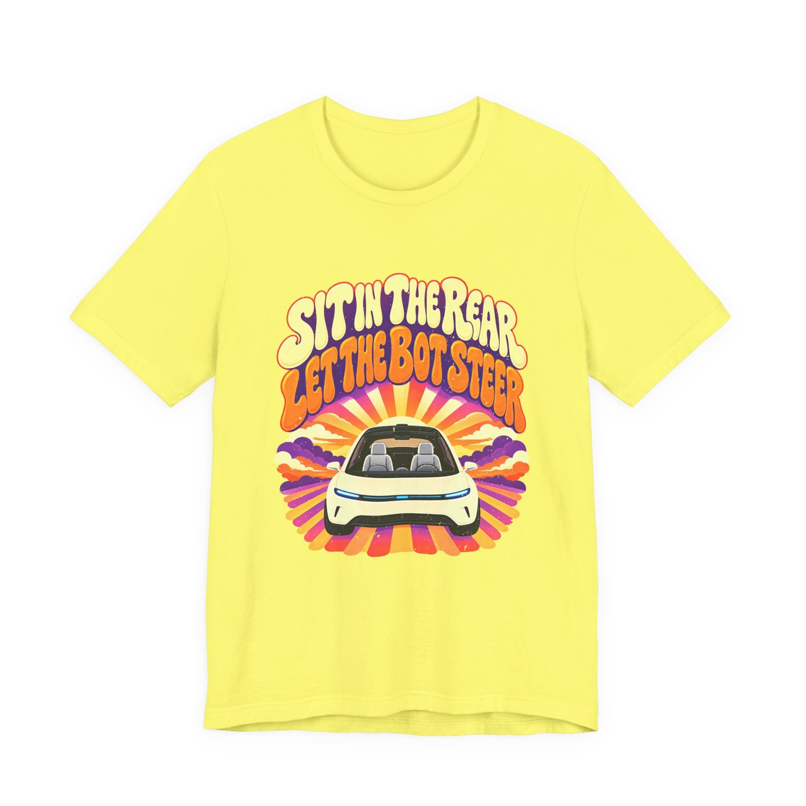 Sit In The Rear Let The Bot Steer Robotaxi Humor - Image 17