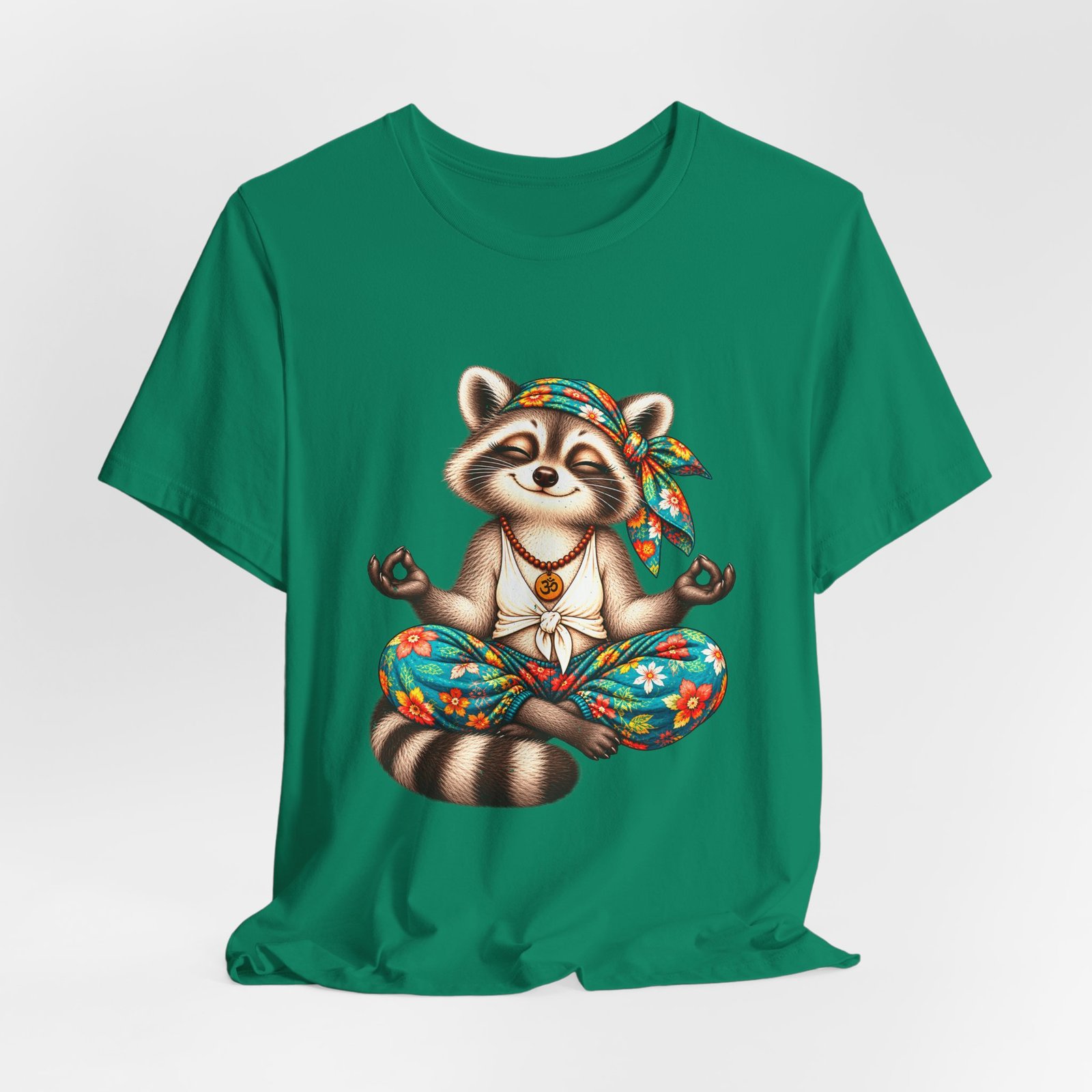 Meditating Raccoon Yoga Illustration - Image 28