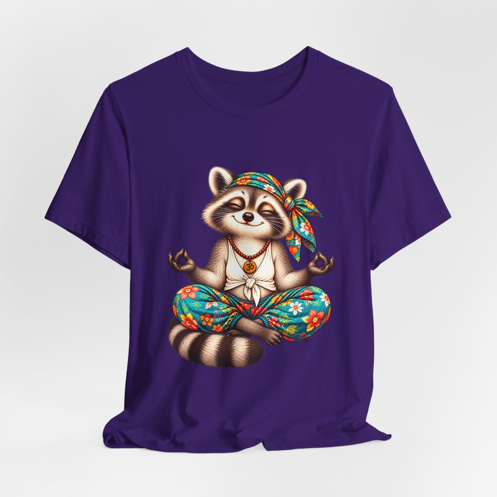 Meditating Raccoon Yoga Illustration - Image 40
