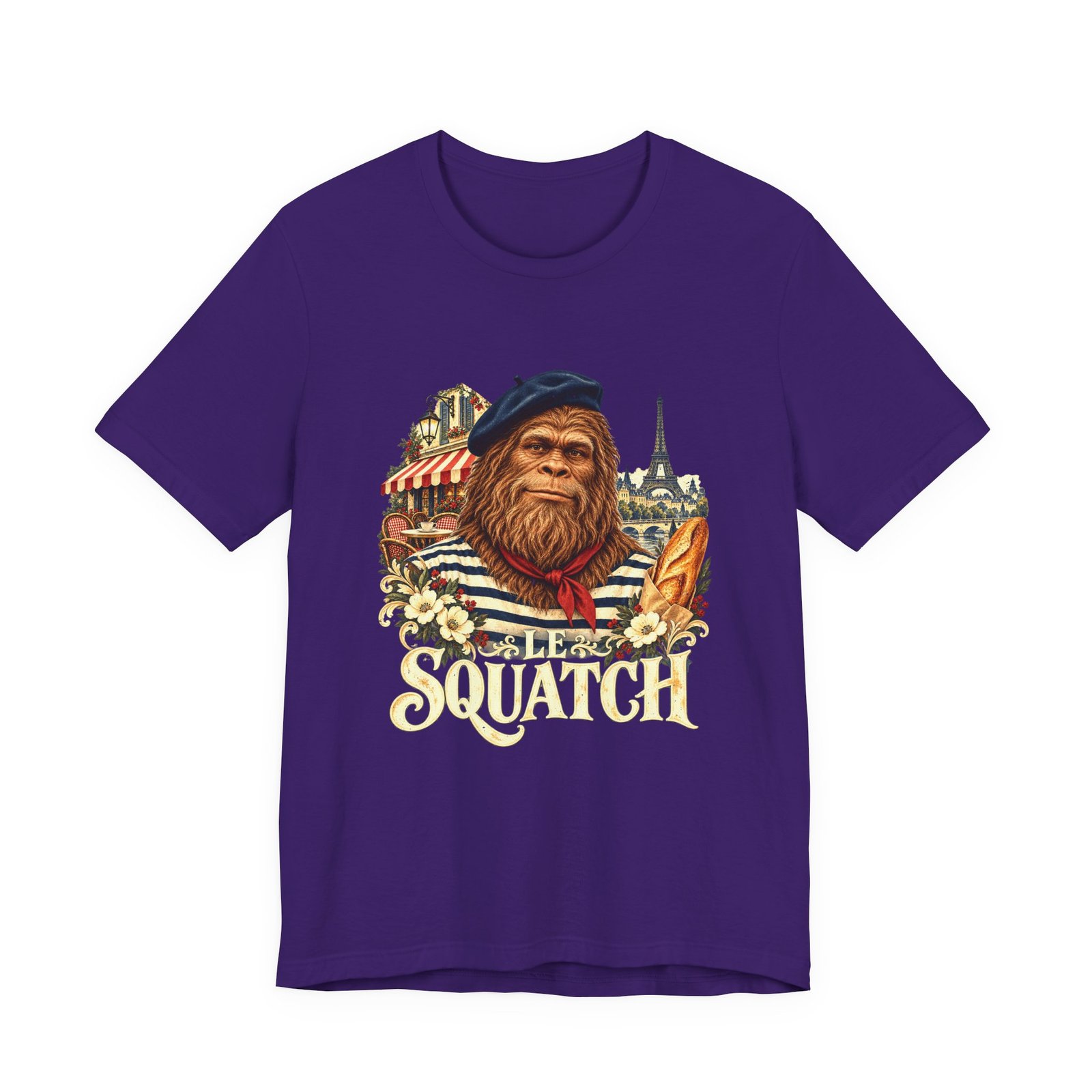 Le Squatch French Pun Bigfoot Humor - Image 25
