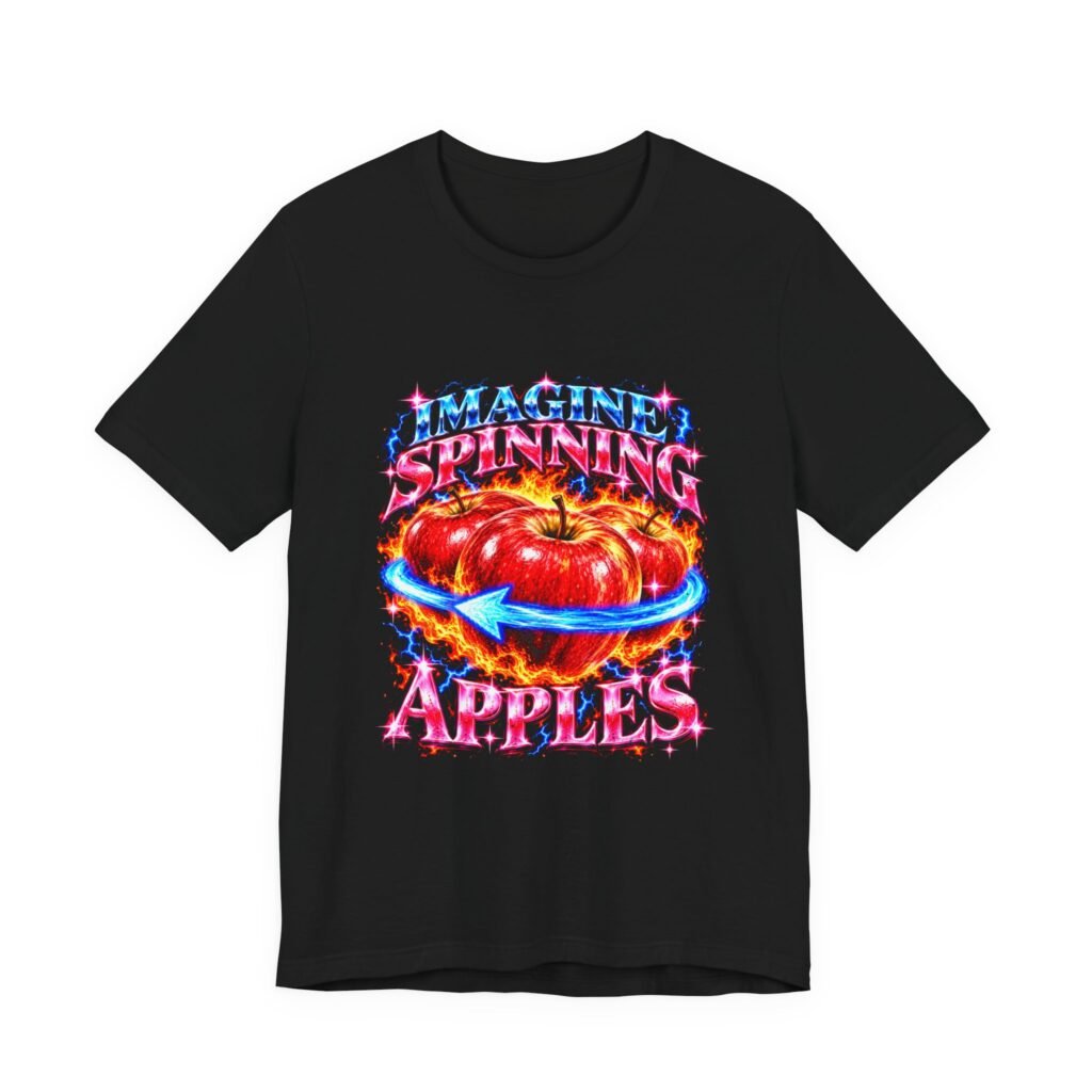 Imagine Spinning Apples Funny IQ Meme