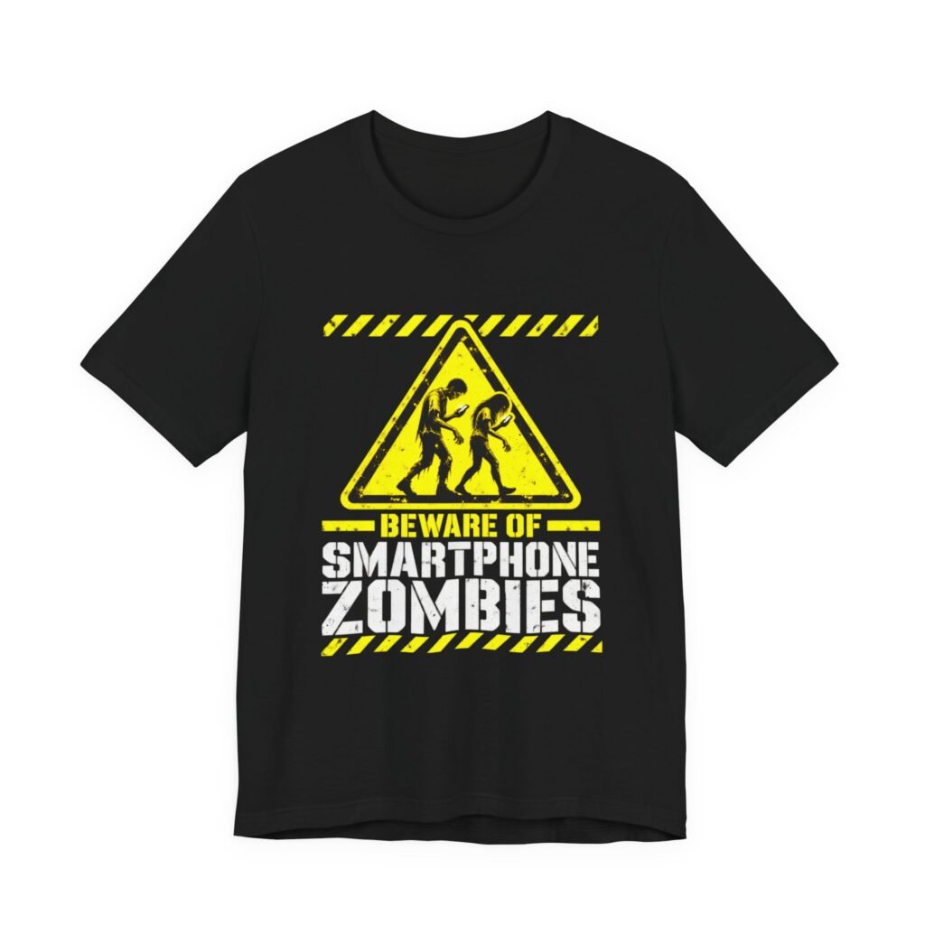 Smartphone Zombies Warning Design