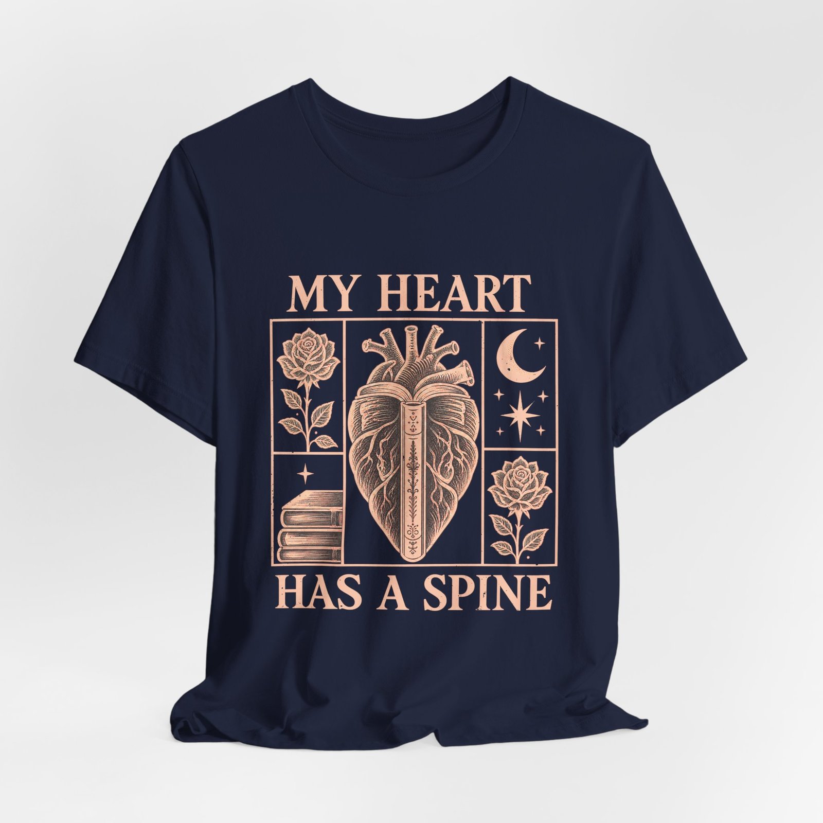 My Beating Heart Has a Spine Romance Reading Artwork - Image 24