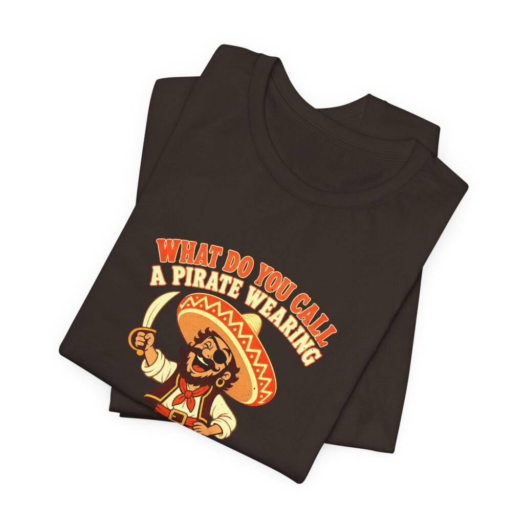 Sea Señor Pirate Sombrero Wordplay