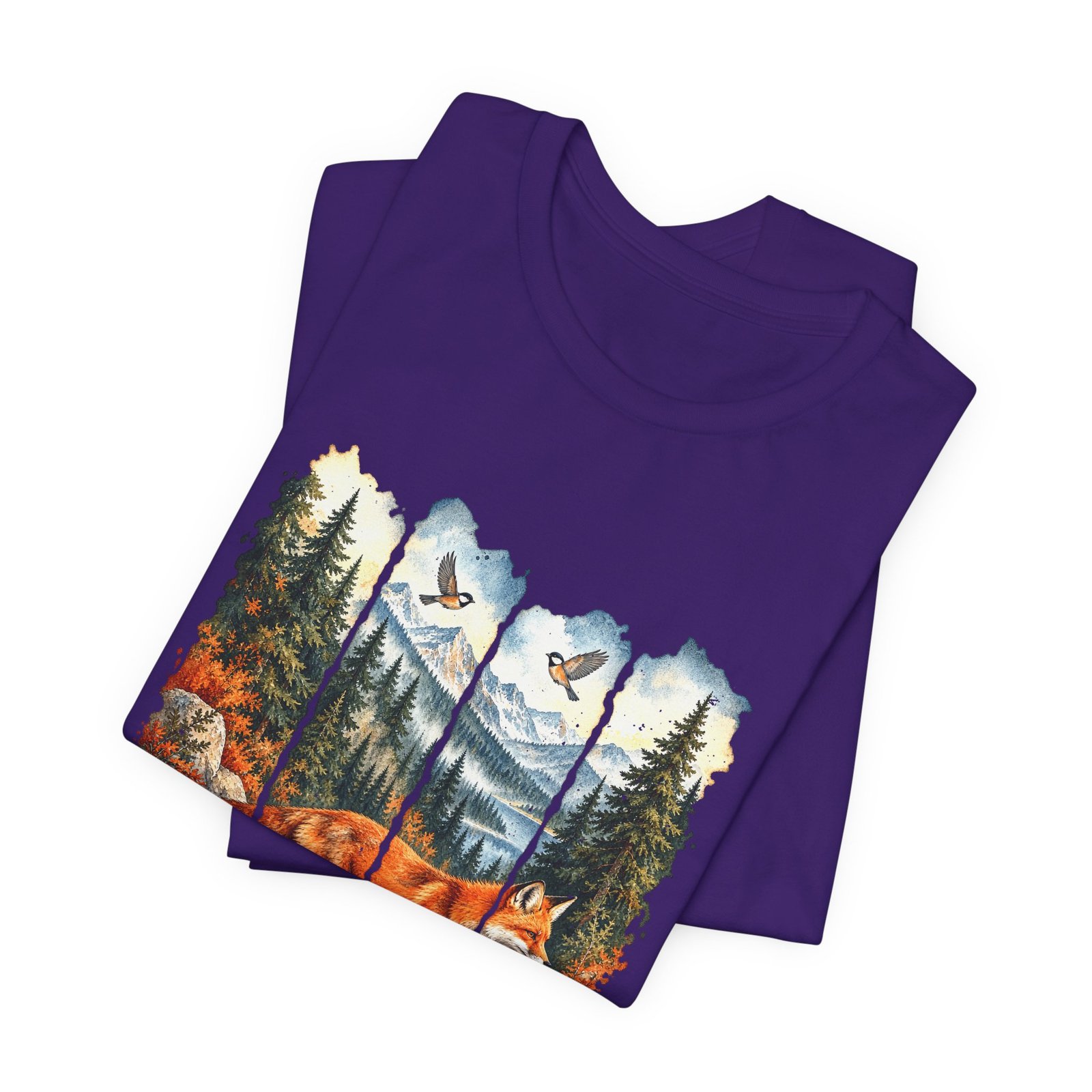 Autumn Fox in a Mountain Forest - Image 27