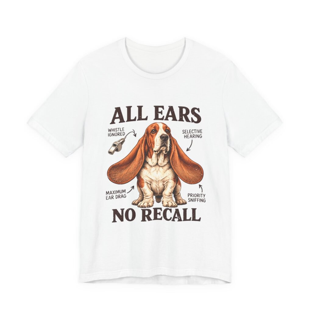 All Ears No Recall Basset Hound Dog