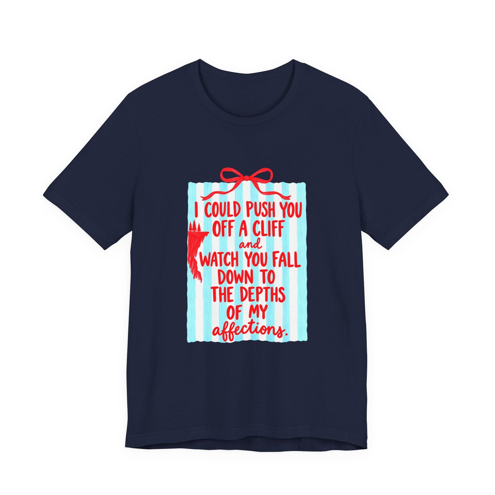 Sarcastic Cliff Romance Illustration - Image 33