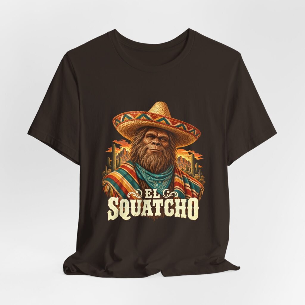 El Squatcho Southwestern Sasquatch Wordplay