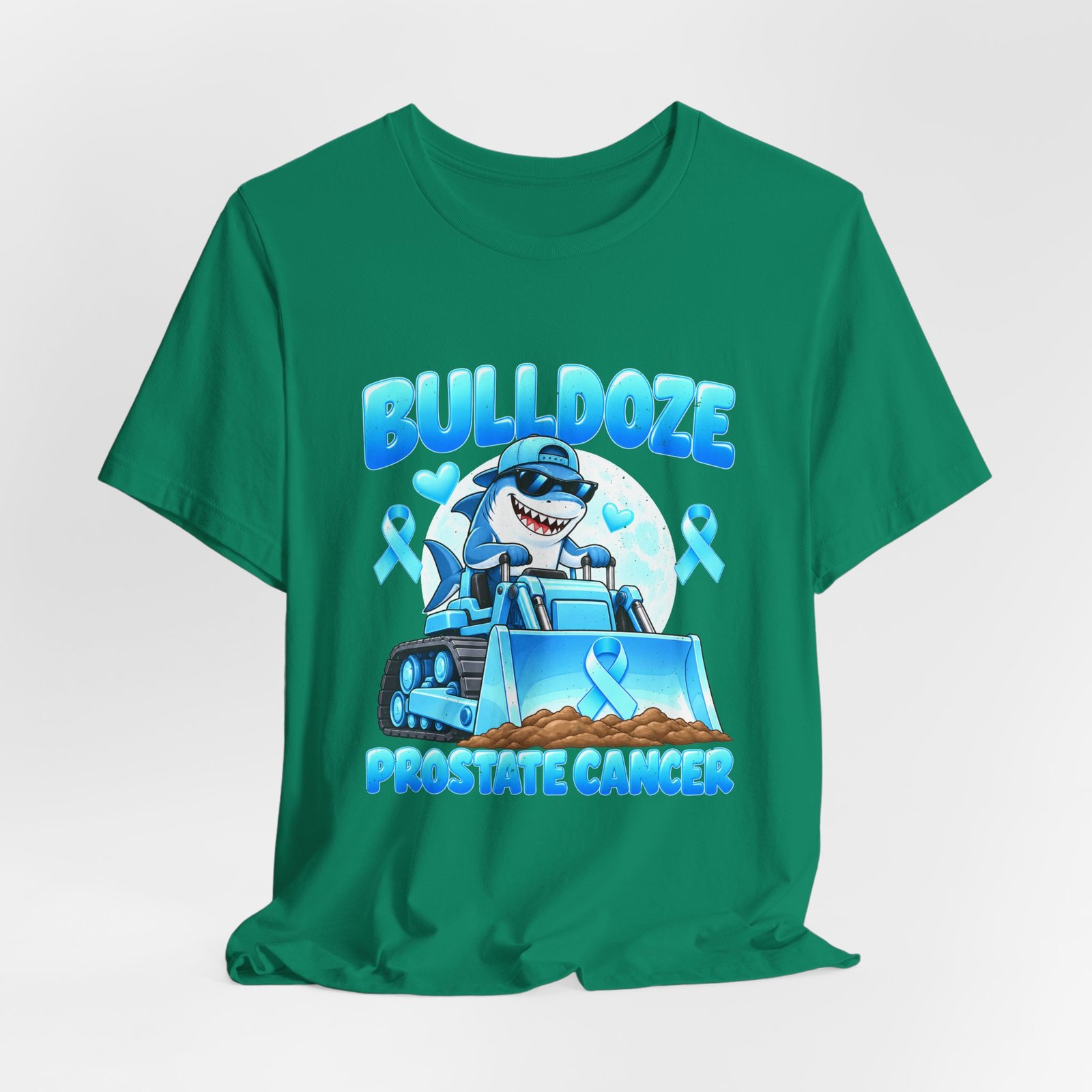 Bulldoze Prostate Cancer Shark Awareness Design - Image 16