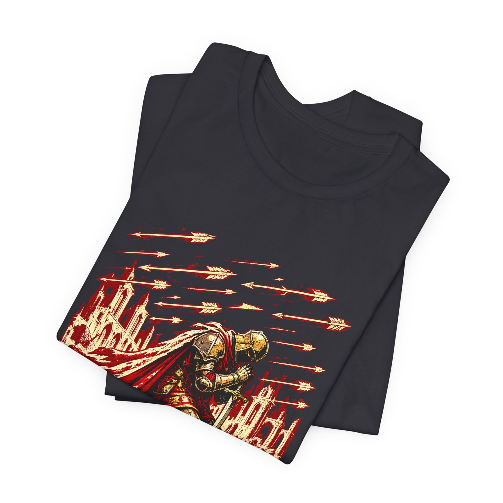 Pray Through Fray Christian Prayer Faith Graphic Tee - Image 11