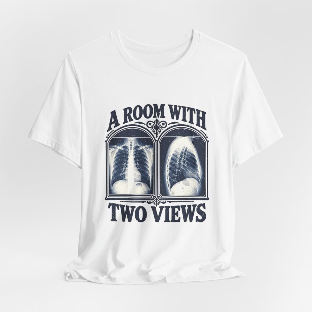 A Room With Two Views: Chest X-Ray Humor