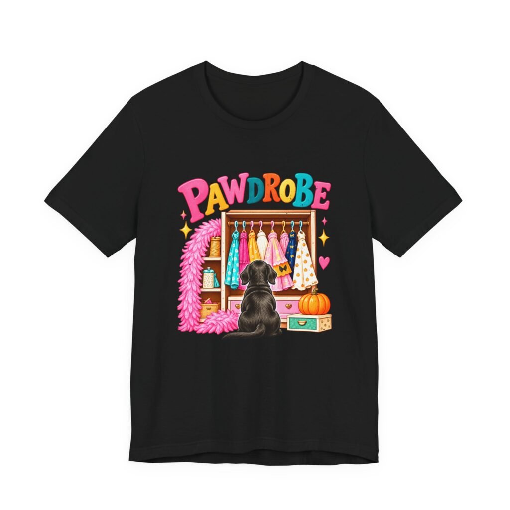 PAW DROBE Dog Dress-Up Wardrobe Pun