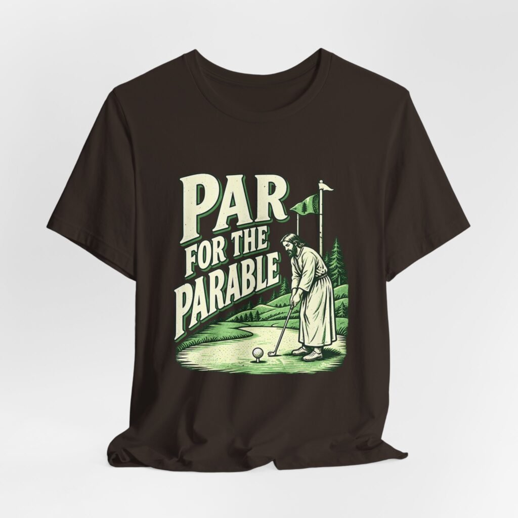 Par For The Parable Golf Putt Pun