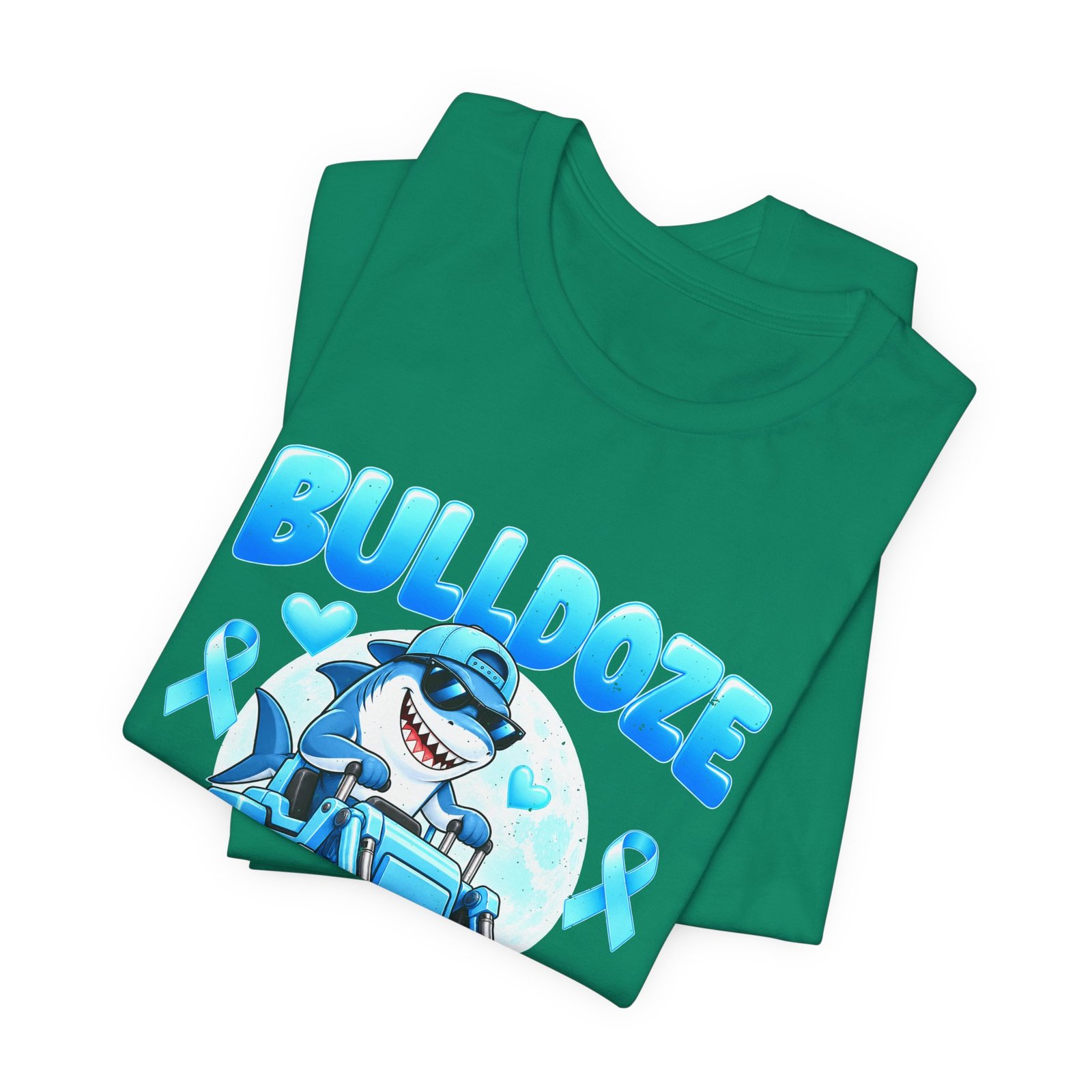 Bulldoze Prostate Cancer Shark Awareness Design - Image 15