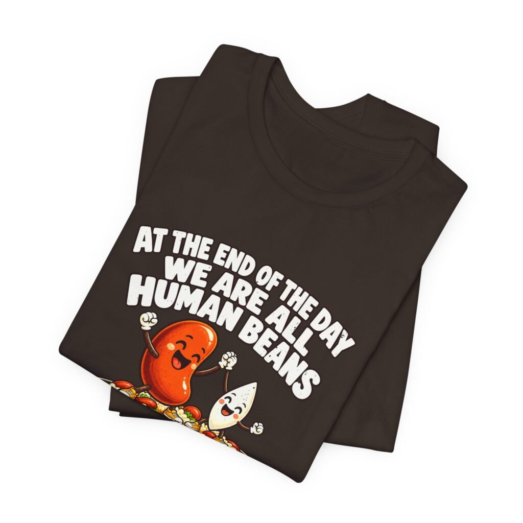 Human Funny Beans and Rice Togetherness Pun