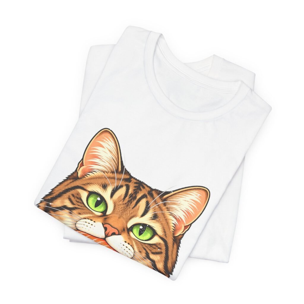 Tabby Cat With Salmon Nigiri