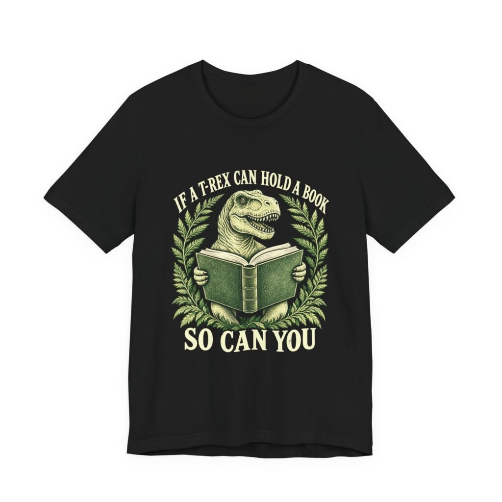 Funny Dinosaur Reading: T Rex Reader Humor
