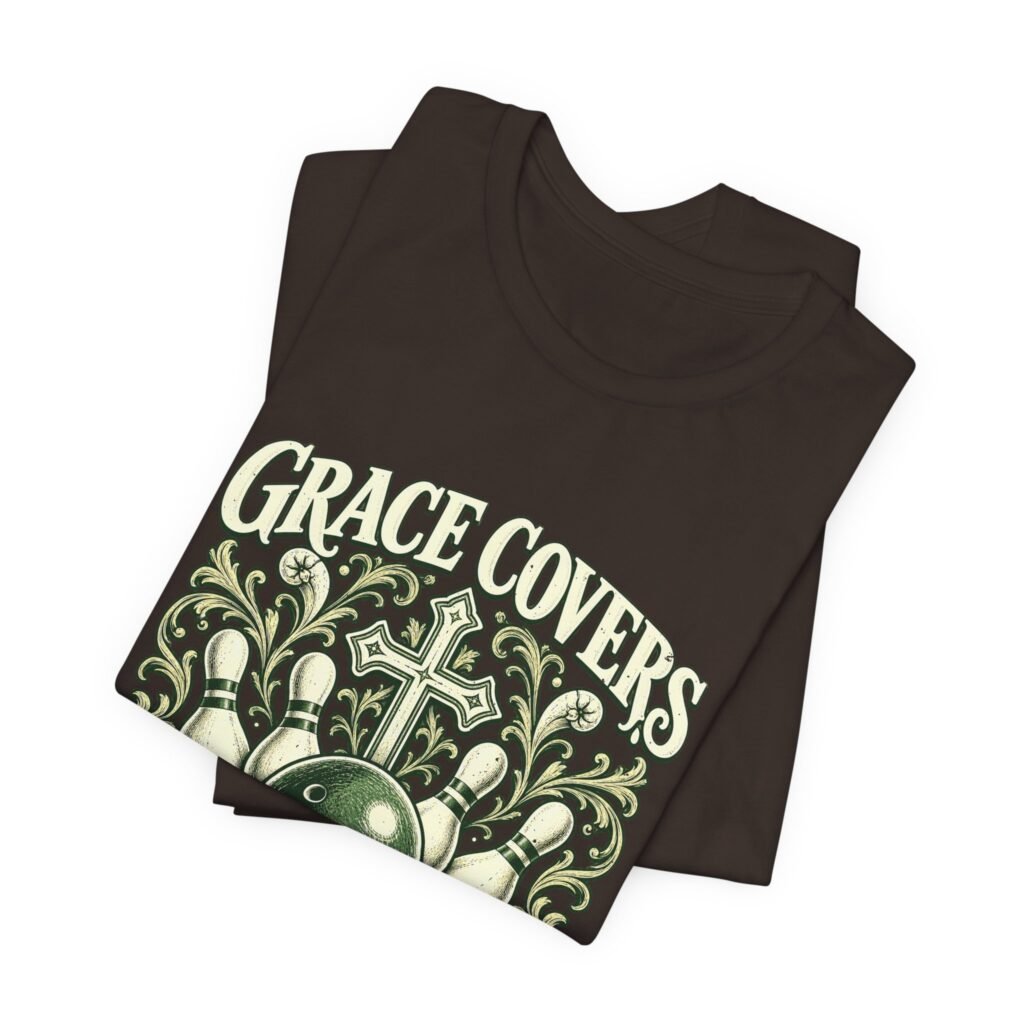 Grace Covers My Spares Christian Bowling Design
