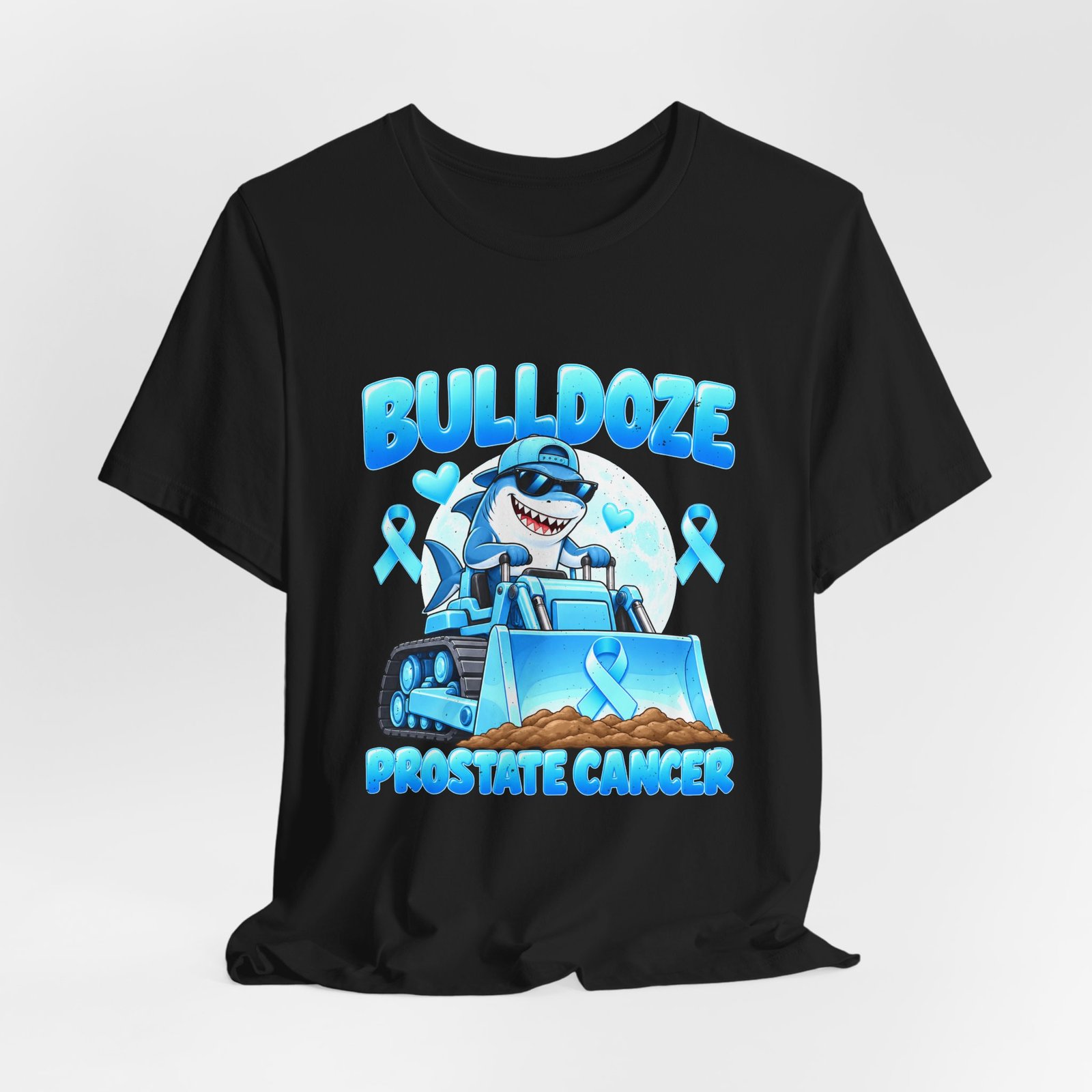 Bulldoze Prostate Cancer Shark Awareness Design - Image 8