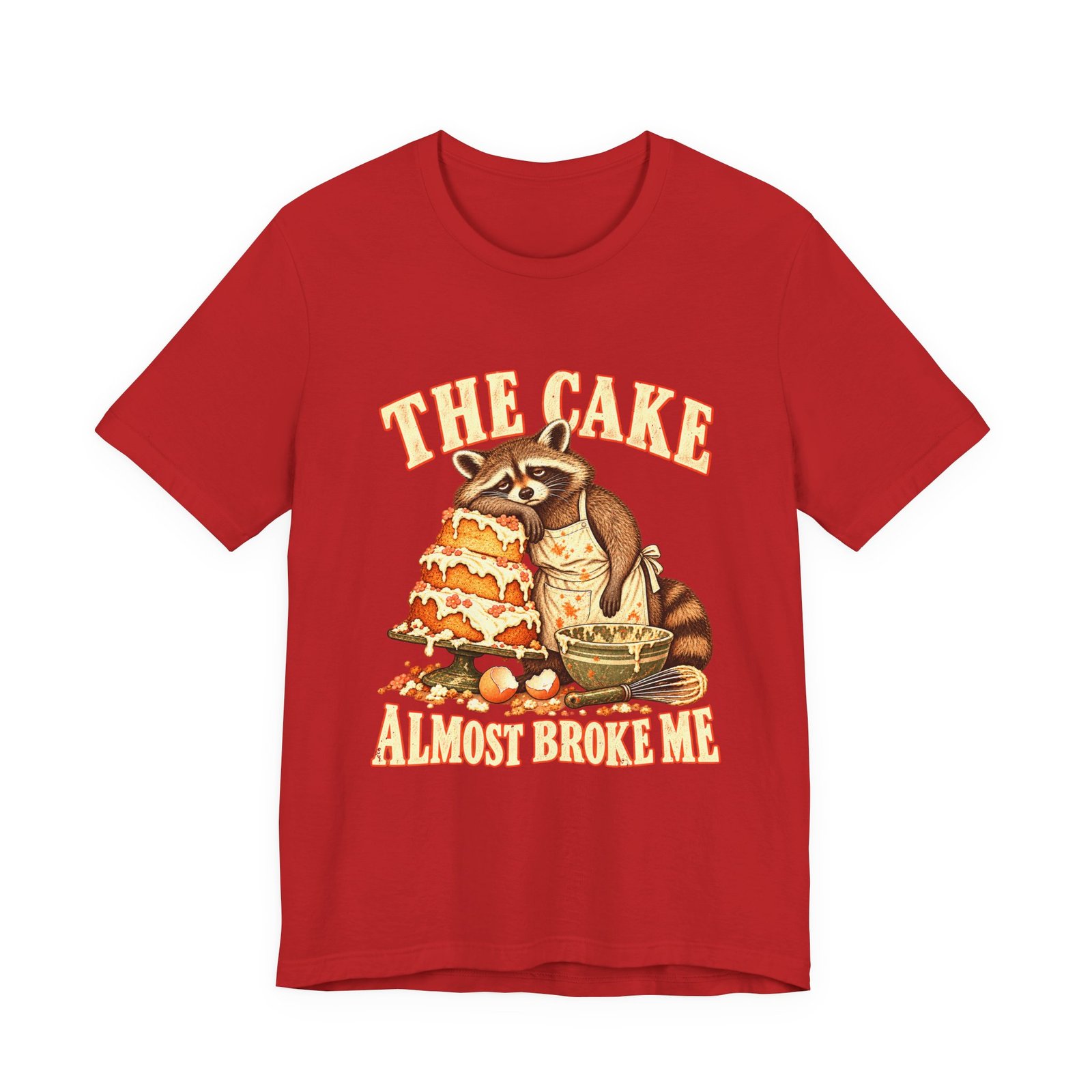 Raccoon Baker Cake Decorating Humor - Image 29