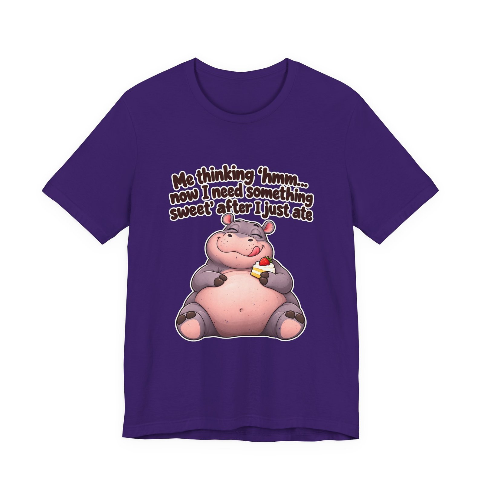 Me Thinking Hmm Now I Need Something Sweet After Graphic Tee - Image 37