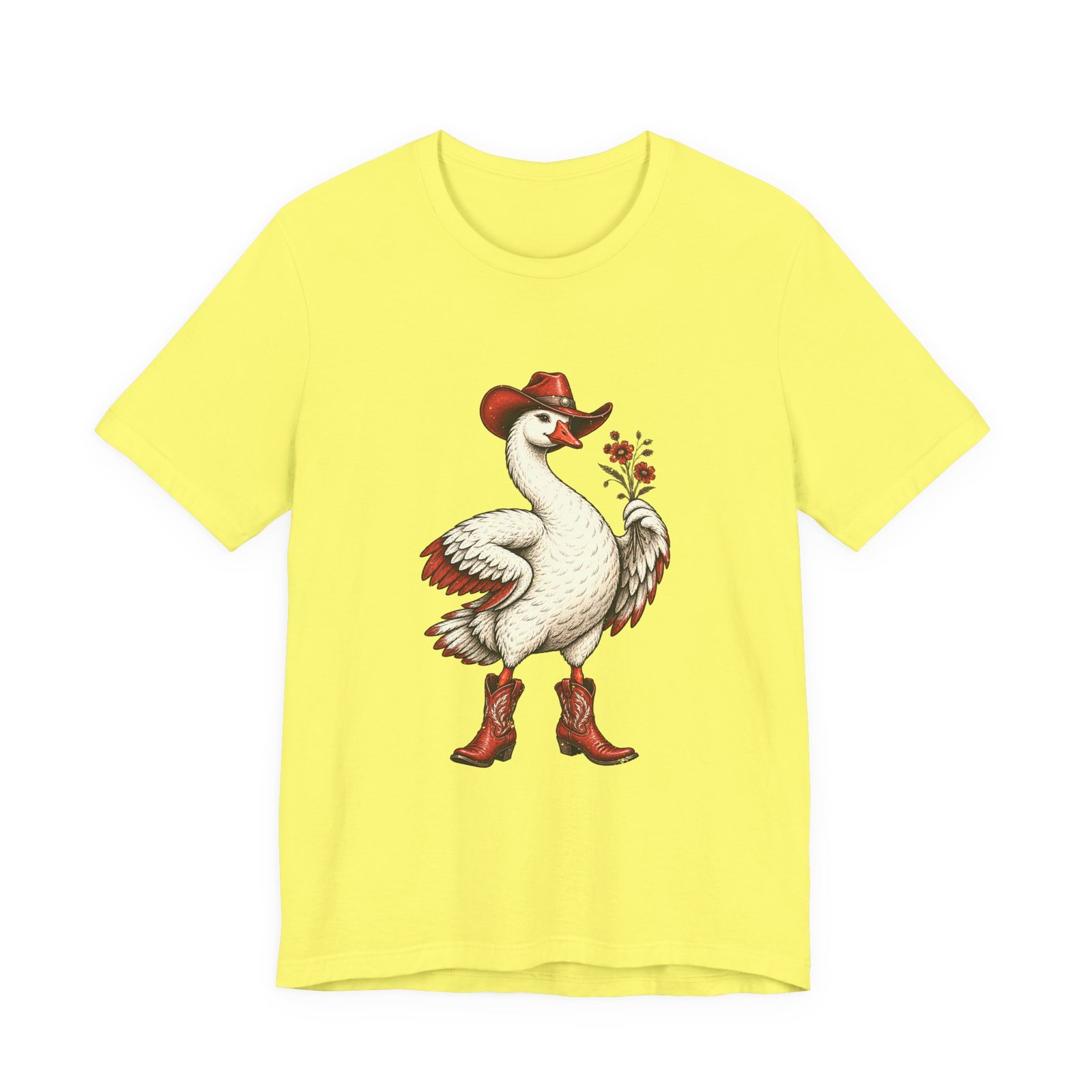Cowboy Goose and Wildflowers - Image 9