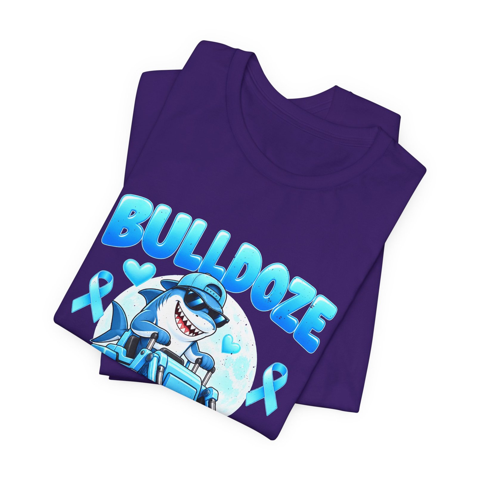 Bulldoze Prostate Cancer Shark Awareness Design - Image 27