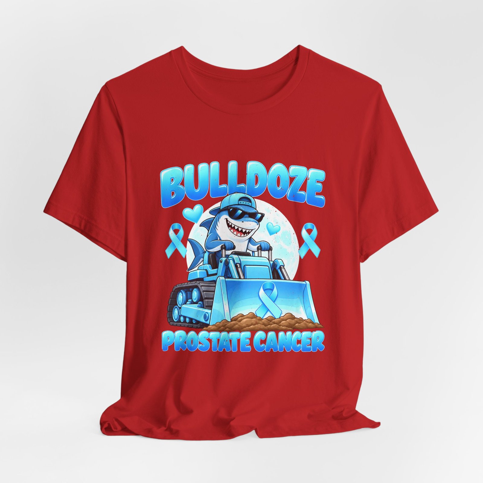 Bulldoze Prostate Cancer Shark Awareness Design - Image 32