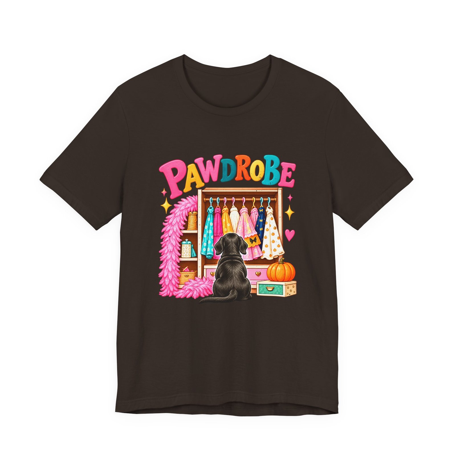 PAW DROBE Dog Dress-Up Wardrobe Pun