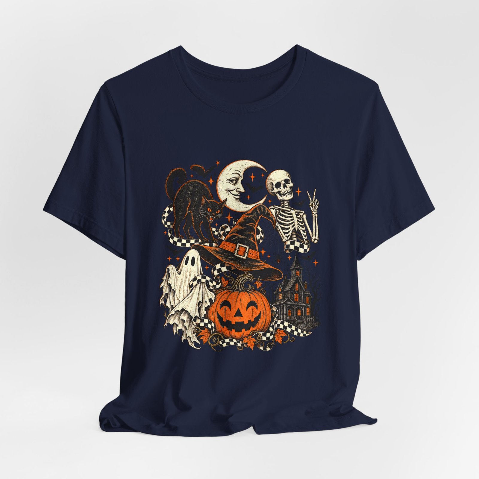 Playful Halloween and Skeleton Scene - Image 24
