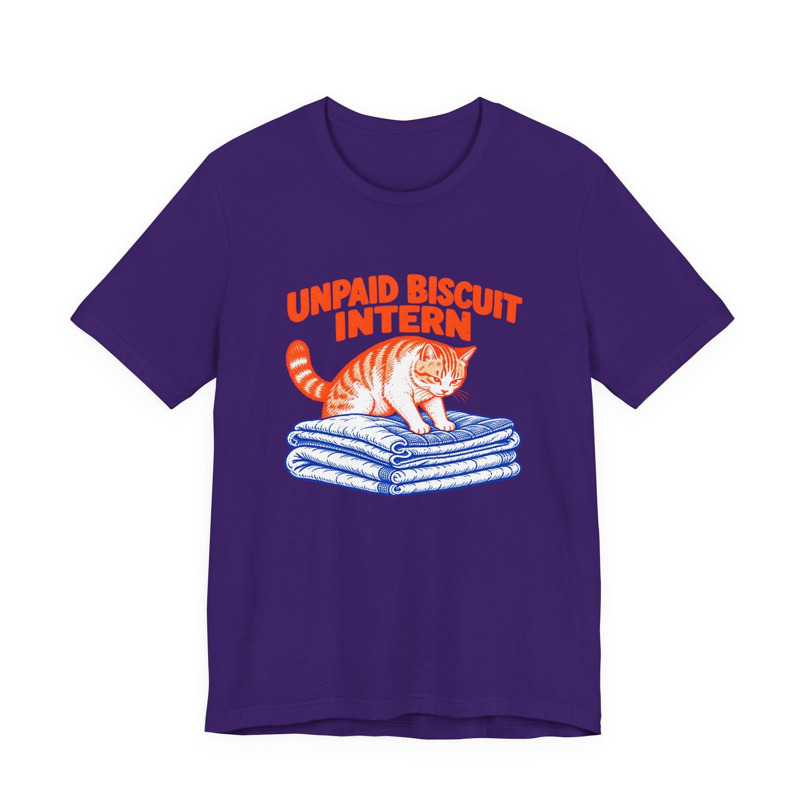 Unpaid Biscuit Intern Cat Humor - Image 25