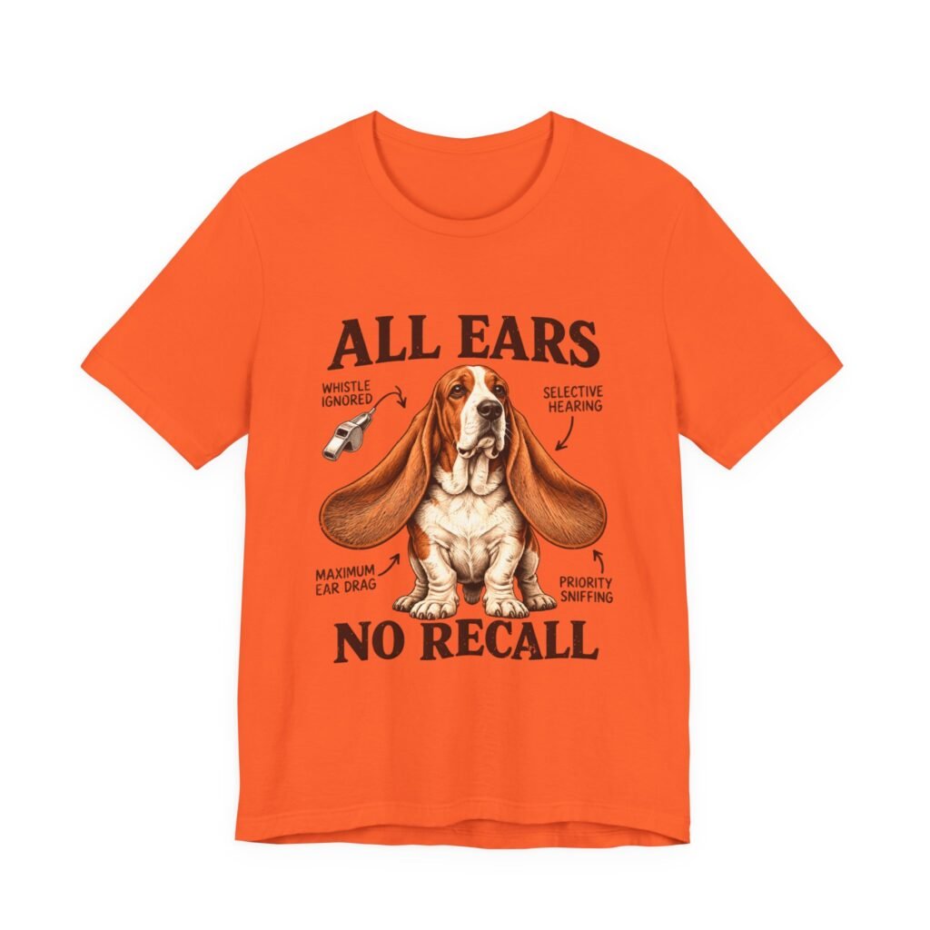 All Ears No Recall Basset Hound Dog