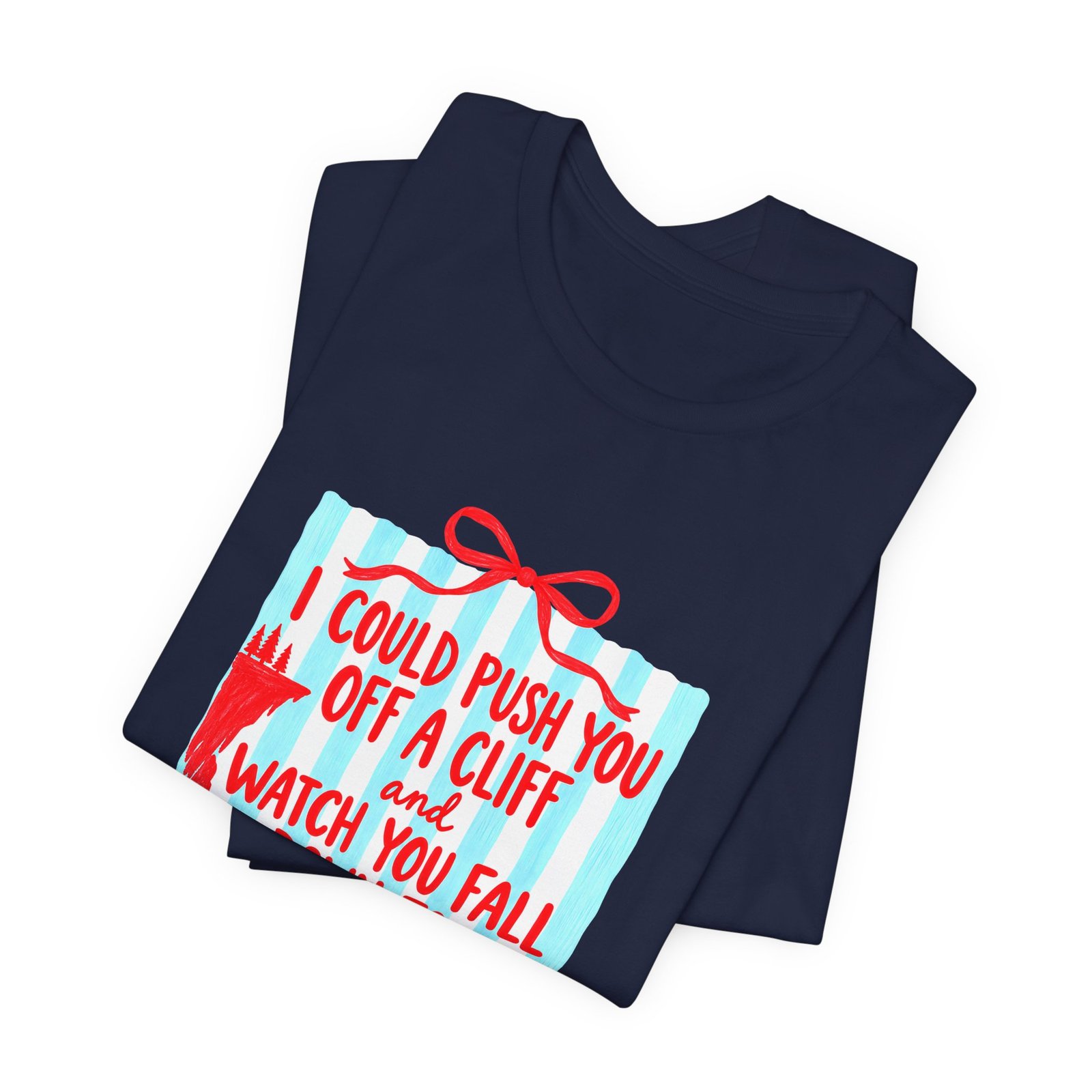 Sarcastic Cliff Romance Illustration - Image 35