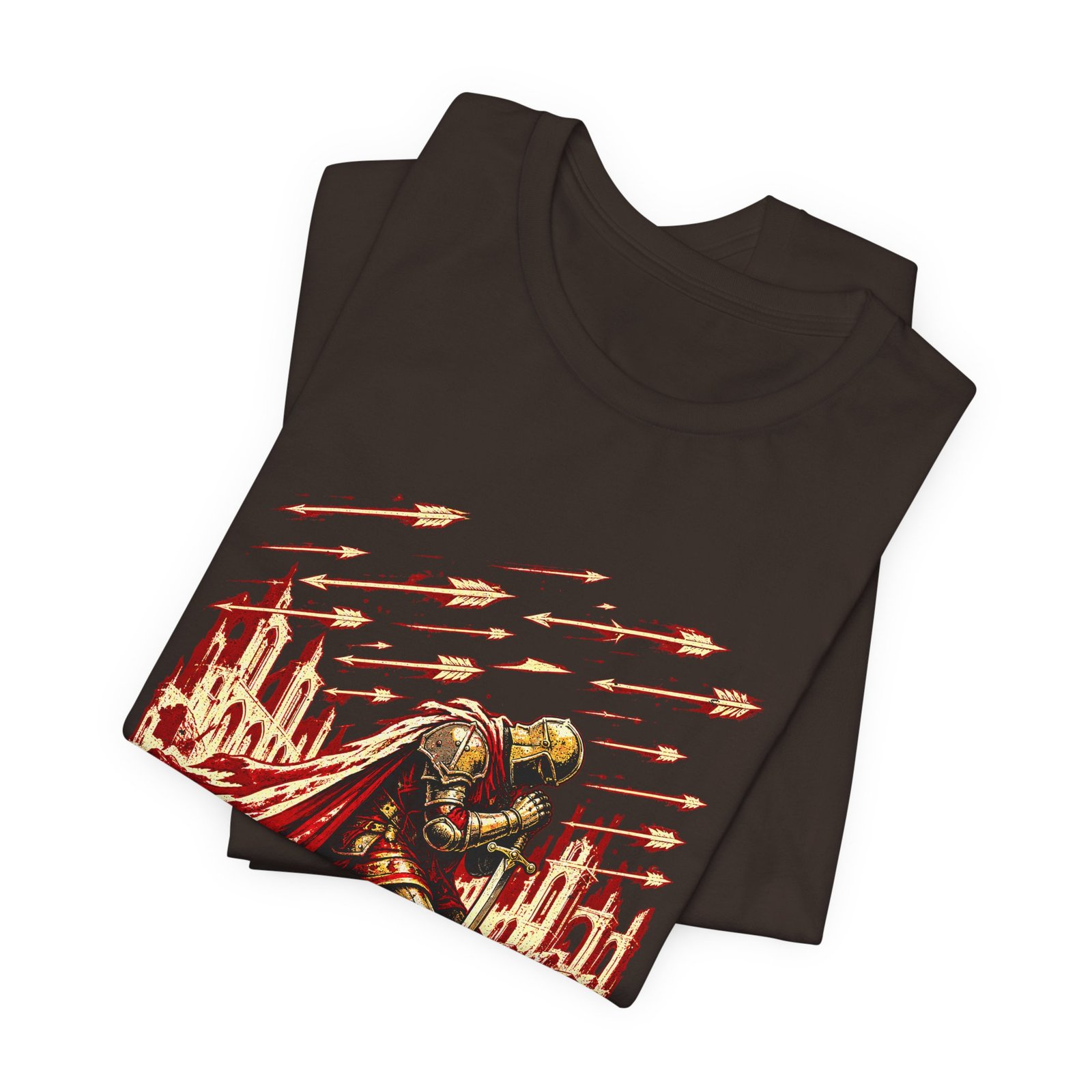 Pray Through Fray Christian Prayer Faith Graphic Tee - Image 3