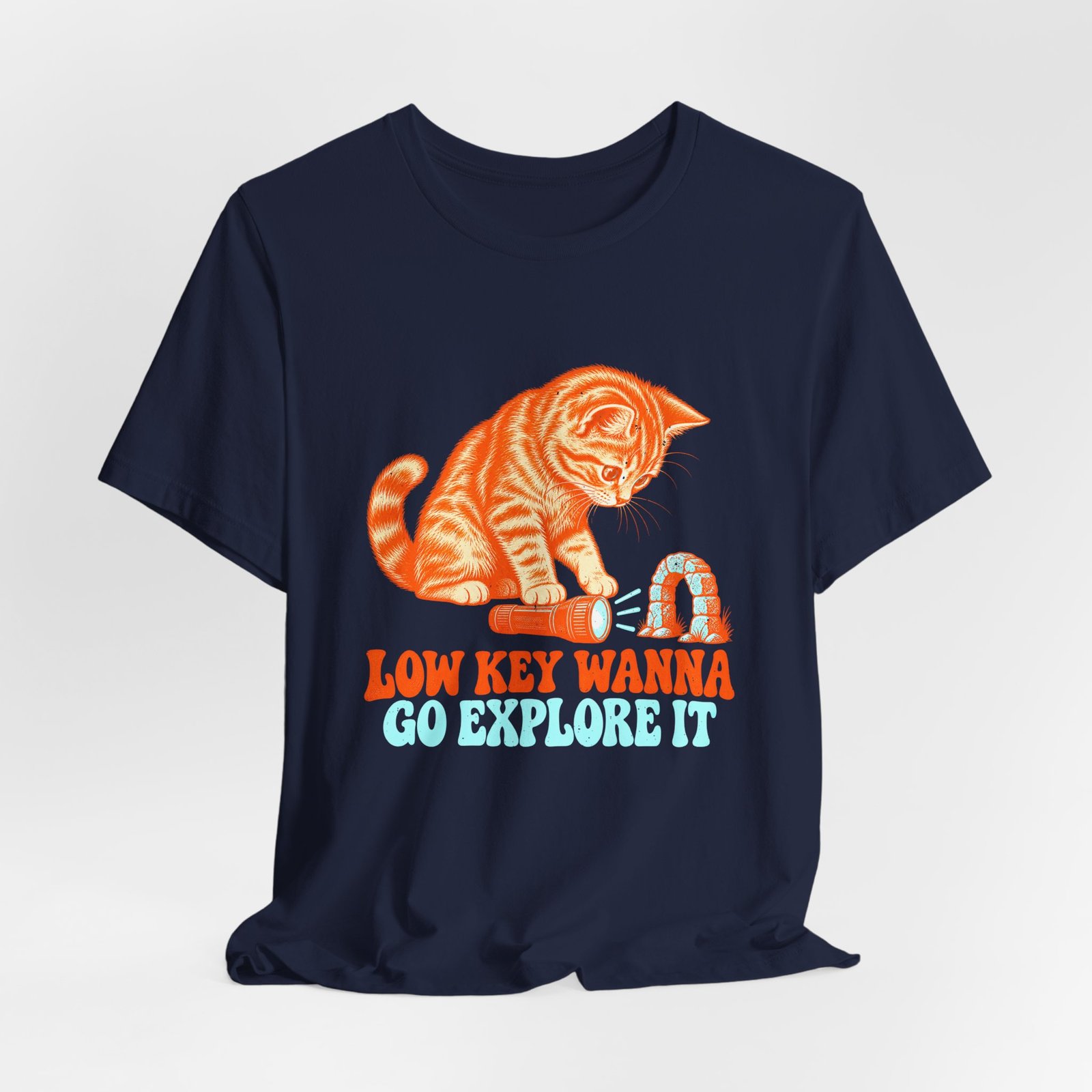 Low Key Wanna Go Explore It Cat Design - Image 24
