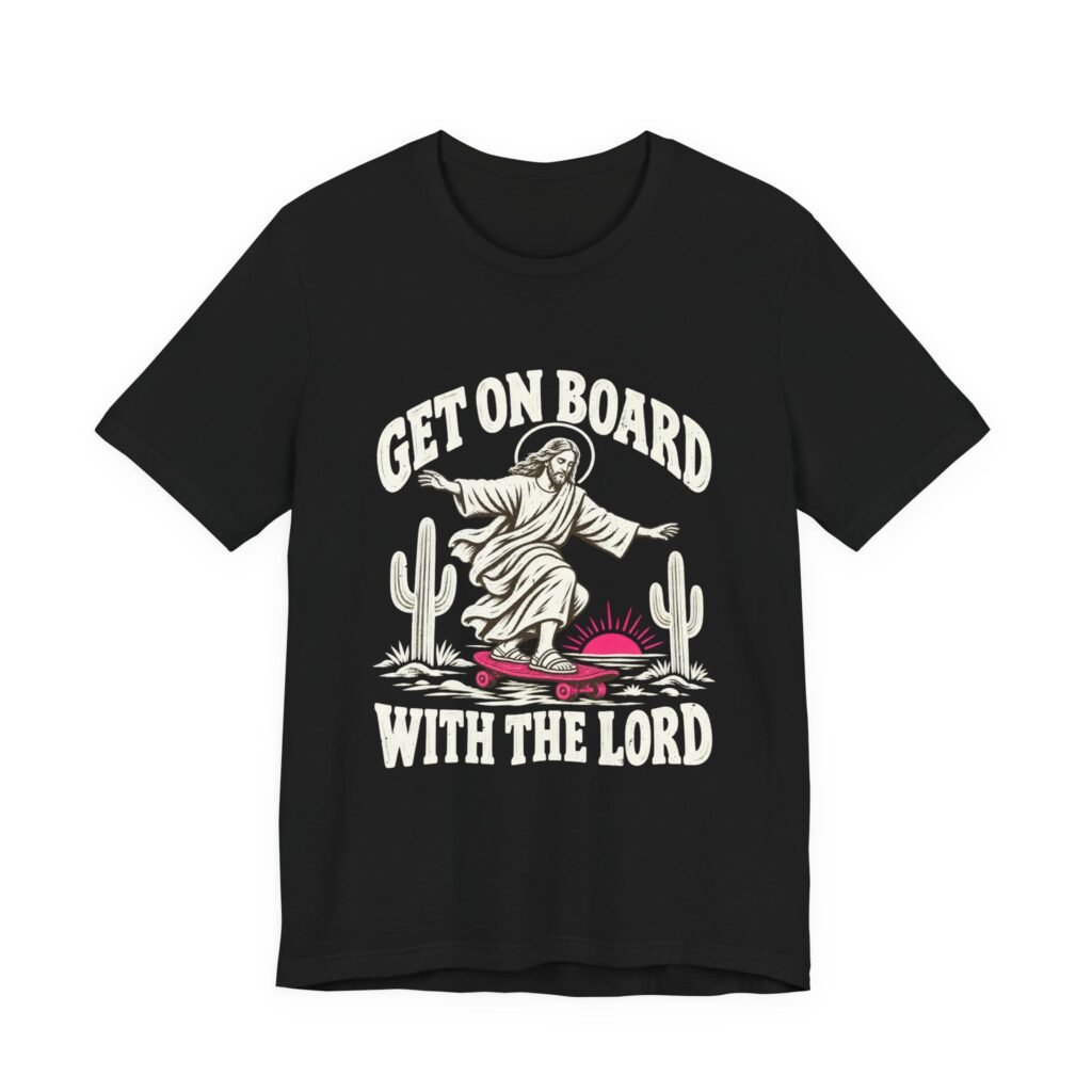 Get Right With the Lord Jesus Skateboarding