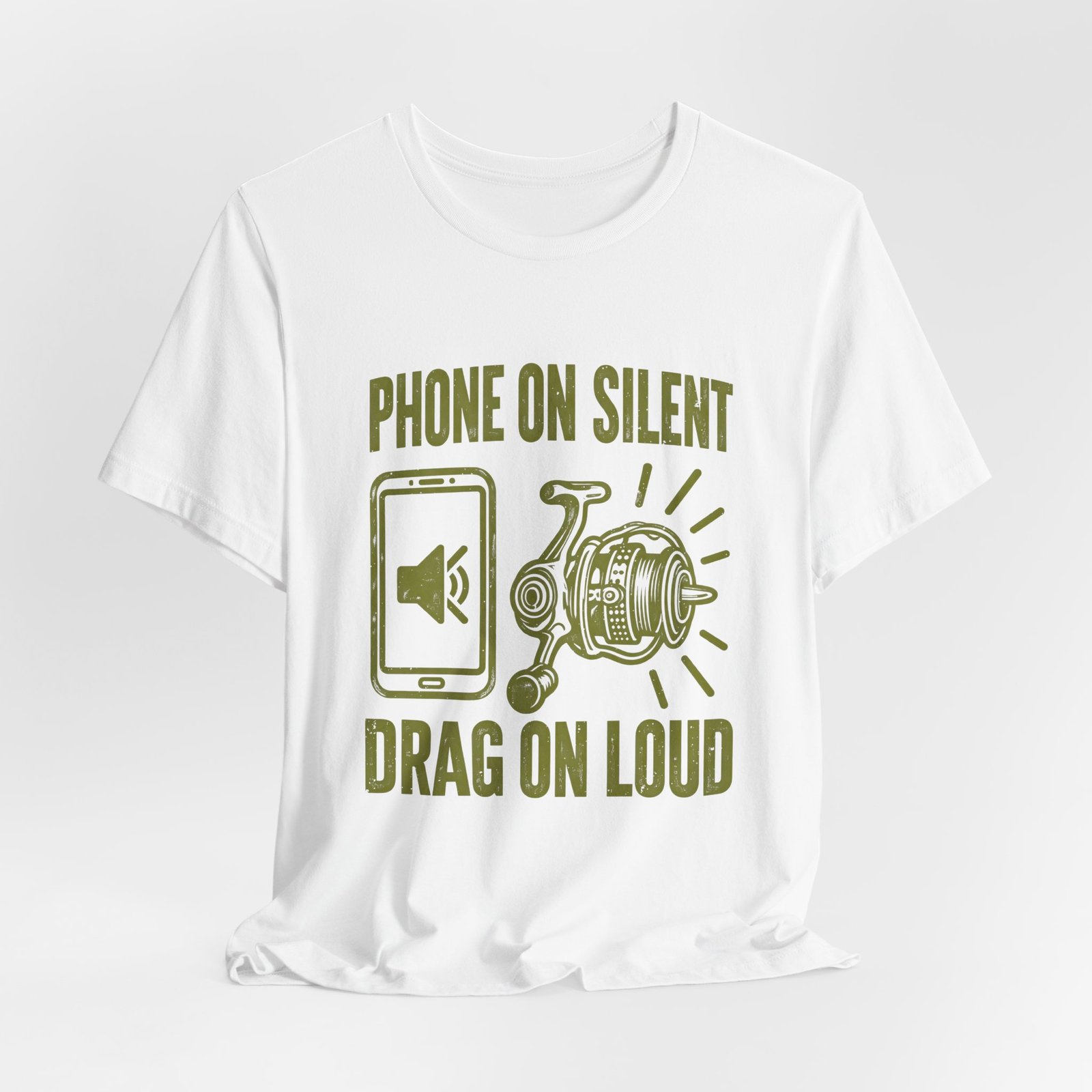 Phone on Silent Drag on Loud Fishing Design - Image 4