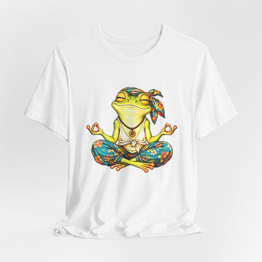 Meditating Frog Yoga Design