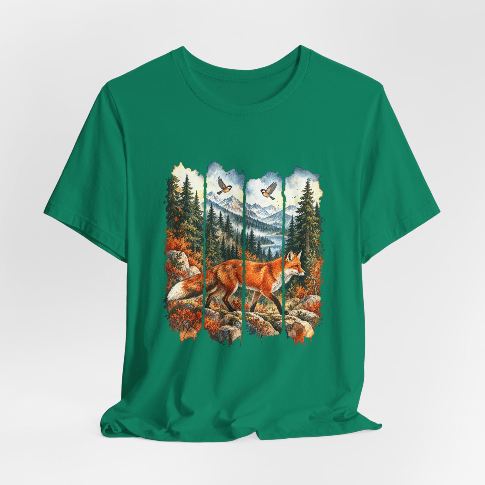 Autumn Fox in a Mountain Forest - Image 16