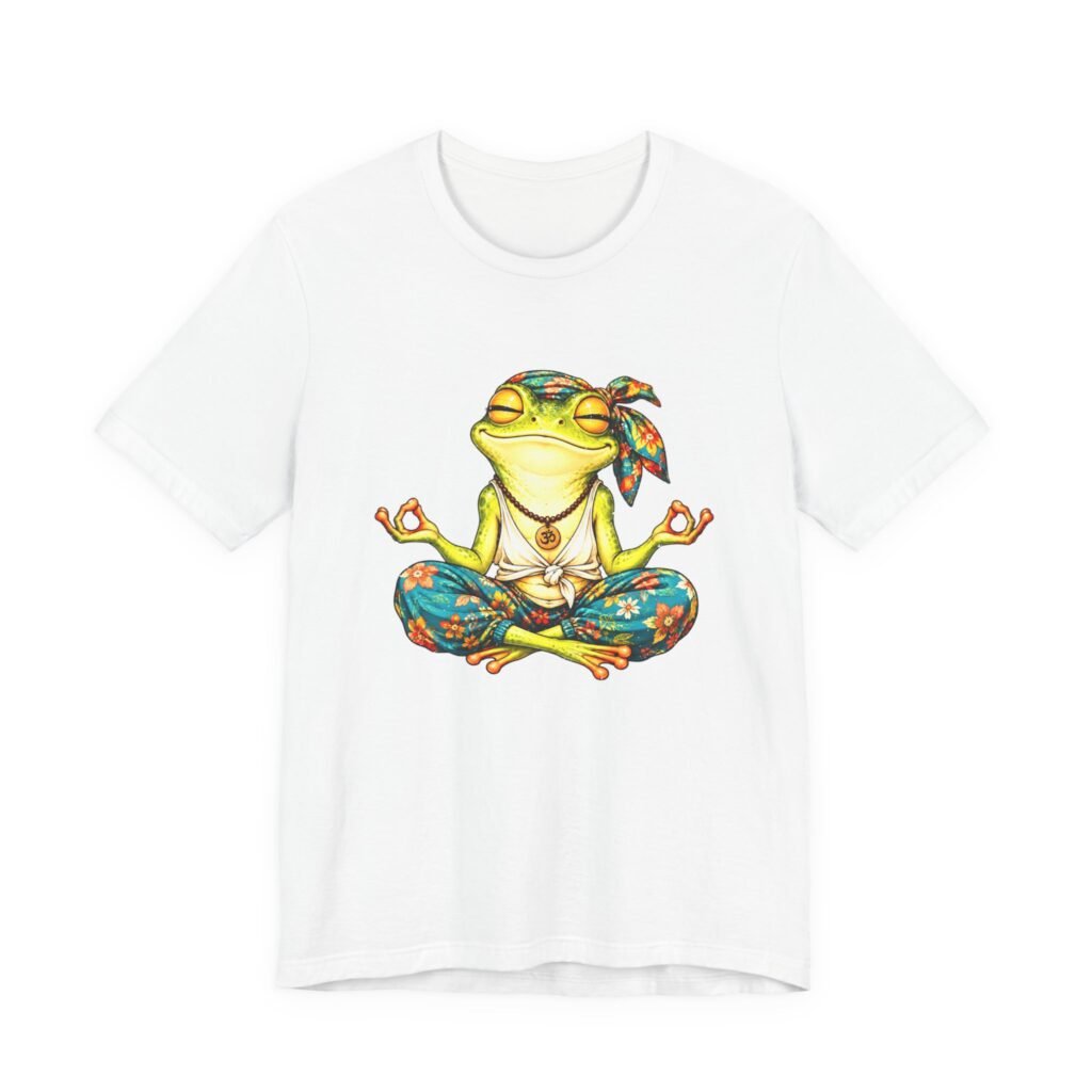 Meditating Frog Yoga Design